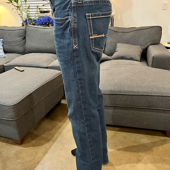 NEW- Ariat rebar m4 relaxed boot pants 33/36 - Picture 6 of 7